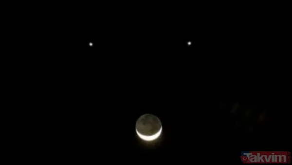 Gözlerinizi gökyüzüne çevirin: Ay, Satürn ve Neptün gülen yüz oluşturacak - 4