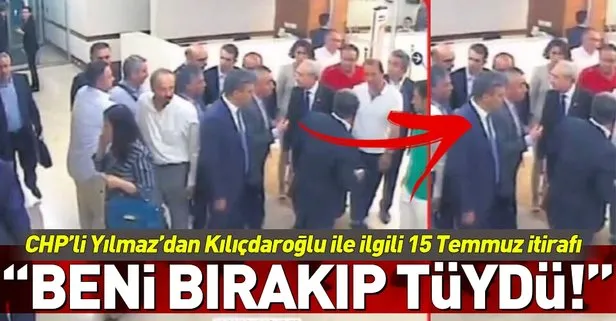 CHP’li Öztürk Yılmaz’dan 15 Temmuz itirafı: Kılıçdaroğlu beni bırakıp tüydü