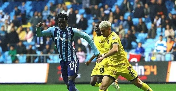 Adana Demirspor İstanbulspor maçı 2-2 bitti!