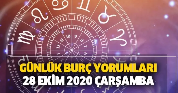 Günlük burç yorumları – 28 Ekim 2020 Çarşamba