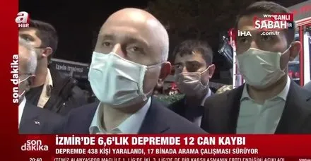 Son Dakika Ulastirma Ve Altyapi Bakani Adil Karaismailoglu Ndan Izmir Depremi Aciklamasi Takvim