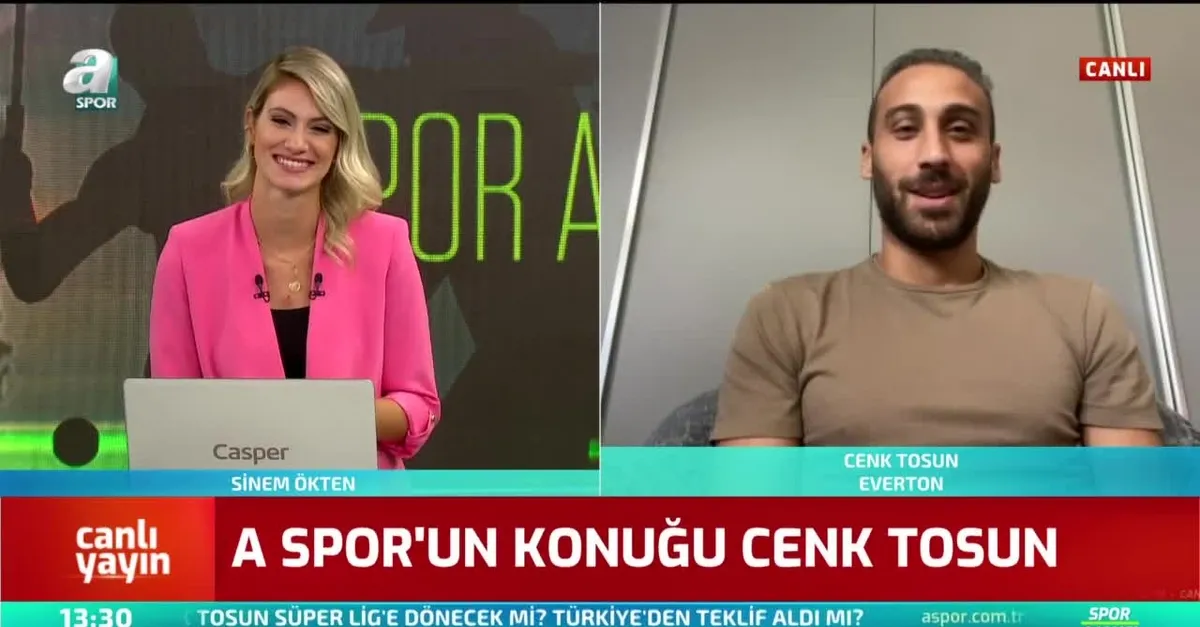 Cenk Tosun Fenerbahçe'ye mi gidiyor? Canlı yayında transfer yanıtı