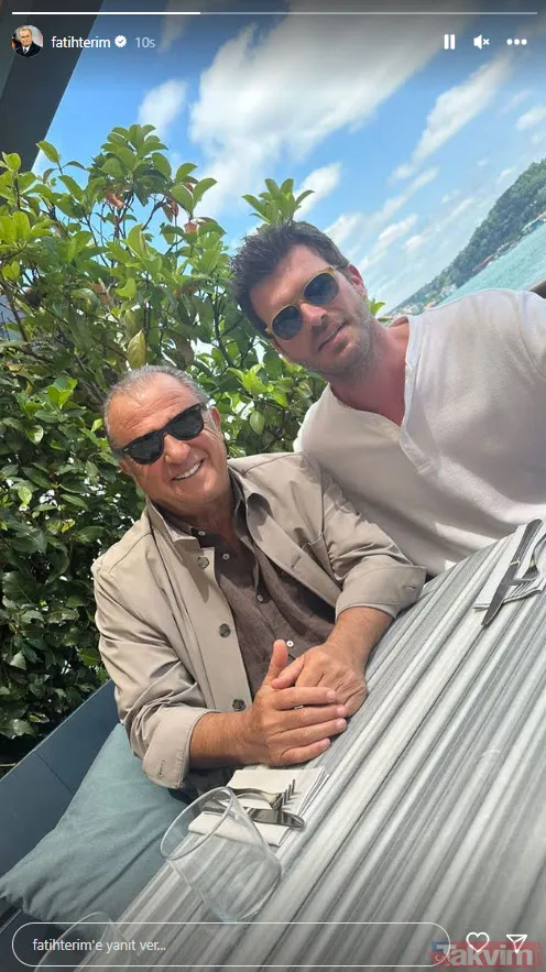 Fatih Terim ile Kıvanç Tatlıtuğ'dan internet alemini sallayan paylaşım "Fotonun karizma seviyesi halis mi" İki Galatasaraylı ve Adanalı... - 7