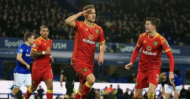 Norwich Cityli futbolcu Dennis Srbeny'den asker selamlı gol sevinci!
