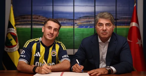 Fenerbahçe Kerem Aktürkoğlu transferini duyurdu! Milli futbolcu formayı giydi...