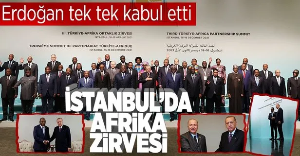 Başkan Erdoğan’dan İstanbul Kongre Merkezi’nde peş peşe önemli kabuller