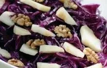 Elmalı Lahana Salatası