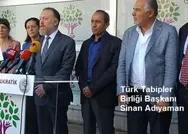 Türk Tabipler Birliği terör örgütü PKKnın siyasi uzantısı HDPye hamilik yapıyor!