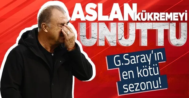 Fatih Terim dibe vurdu! Galatasaray’ın başında en çok yenilgi yaşadığı sezon