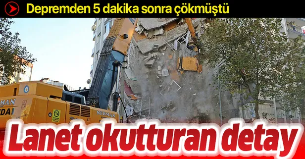 İzmir Depremi'nde yıkılan Karagül Apartmanı'na da daha önce "çürük raporu" verildiği ortaya çıktı