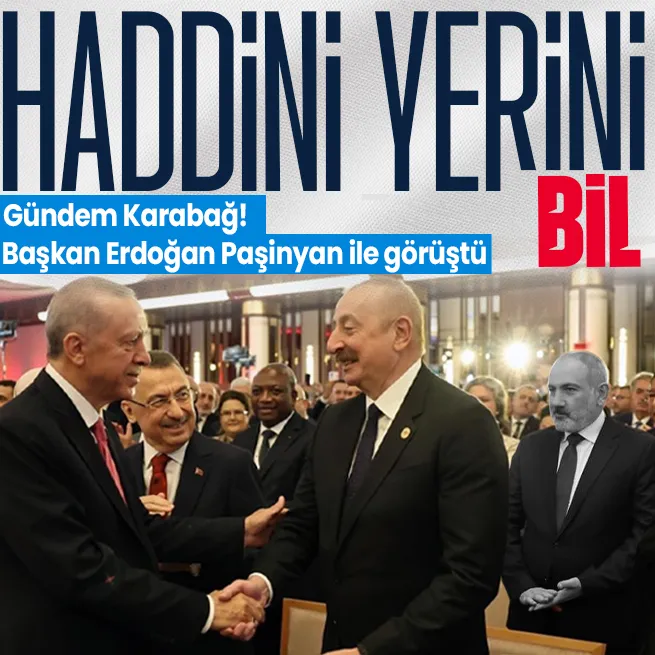 Başkan Recep Tayyip Erdoğan, Ermenistan Başbakanı Paşinyan ile telefonda görüştü