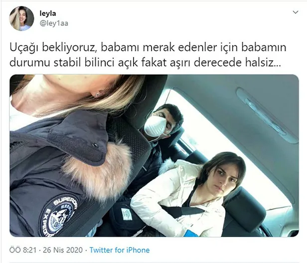 İsveç'teki Türk hasta Emrullah Gülüşken ambulans uçakla Ankara'ya getirildi-4
