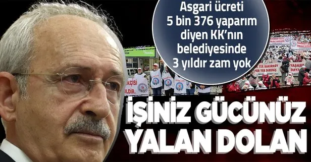 CHP’li Bakırköy Belediyesi işçilerinin grevi 54 gündür sürüyor! Bol keseden atan Kılıçdaroğlu’nu zam yapmaya davet ediyoruz