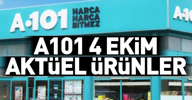 A101 aktüel ürünler listesinde bu hafta ne var? A101 indirimli ürünler! 4 Ekim 2018 Perşembe A101 aktüel ürünler-1