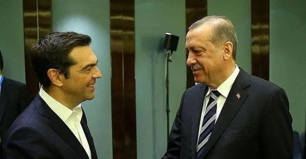 Son dakika: Başkan Erdoğan, Çipras ile görüştü