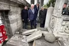 Şehzadebaşı Camii ve haziresine alçak saldırı! Vali Gül incelemelerde bulundu