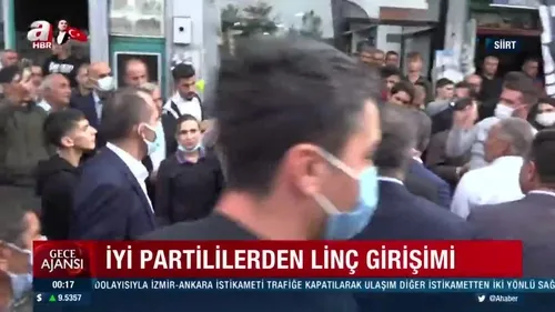 İYİ Partililerden vatandaşa linç girişimi