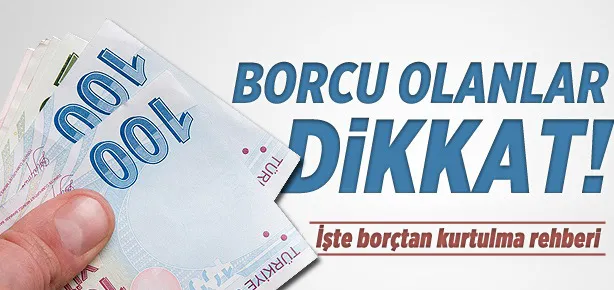 Borcu olanlara büyük hizmet
