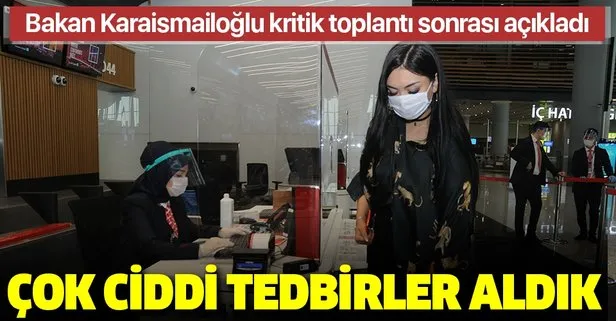 Bakan Karaismailoğlu kritik toplantı sonrası duyurdu