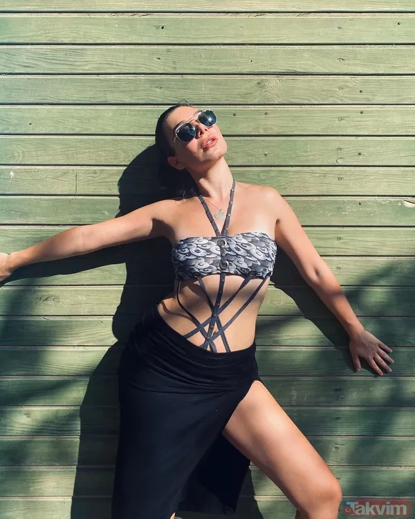 Alemin Kralı'nın Oben'i Birsu Demir mayolu pozlarıyla cesaretini konuşturdu! Yerli Dua Lipa'yı siz bir de böyle görün - 9