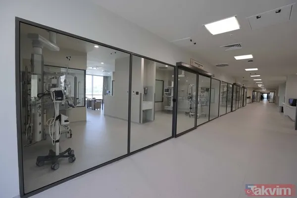 5 yıldızlı otel konforunda | Türkiye'nin 20. şehir hastanesi Etlik Şehir Hastanesi açılıyor: İşte teknoloji üssü hastanenin özellikleri - 12