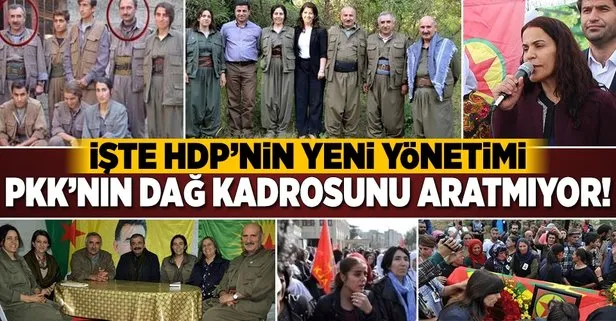 İşte HDP’nin PKK’nın dağ kadrosunu aratmayan yeni yönetimi