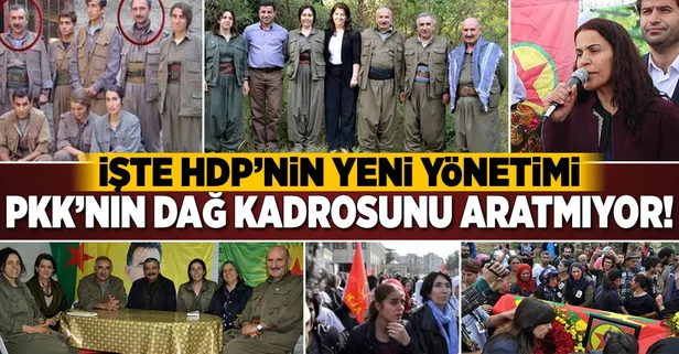İşte HDP'nin PKK'nın dağ kadrosunu aratmayan yeni yönetimi
