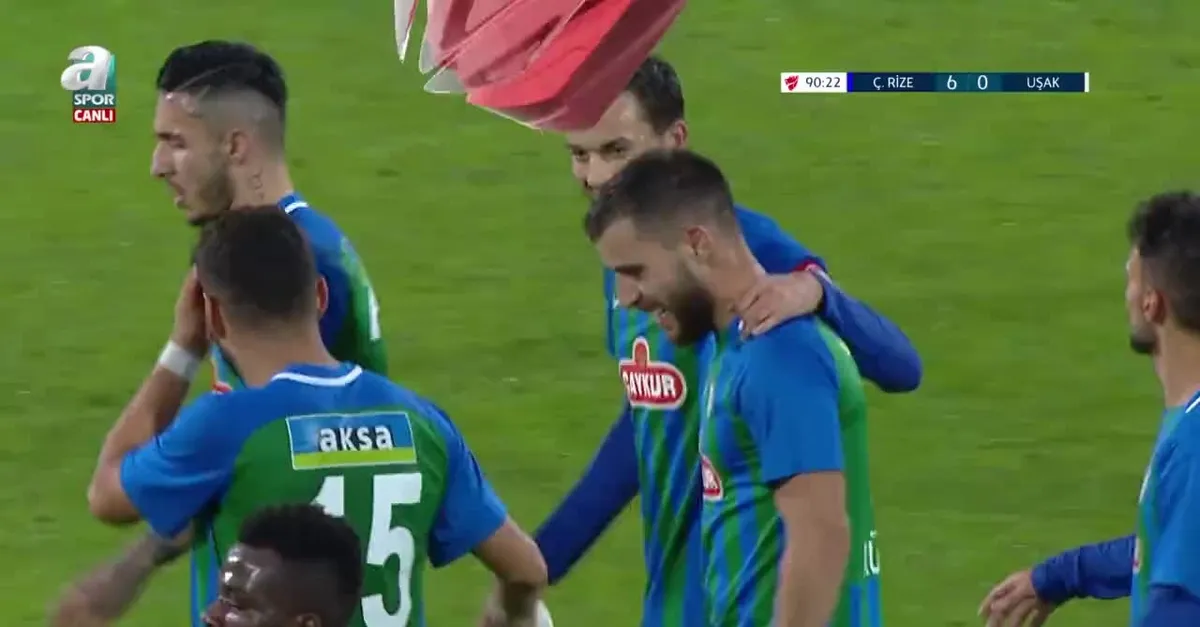 Çaykur Rizespor 6-0 Uşakspor | GOL İZLE