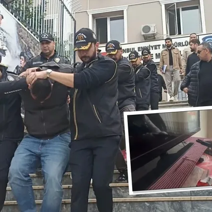 İş yerlerini kurşunlayan haraç çetesine operasyon: Silahlar otel resepsiyonundan çıktı! 13 gözaltı