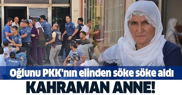 Son dakika! Kahraman anne Hacire Akar oğlu Mehmet Akar’ı PKK’nın elinden söke söke aldı