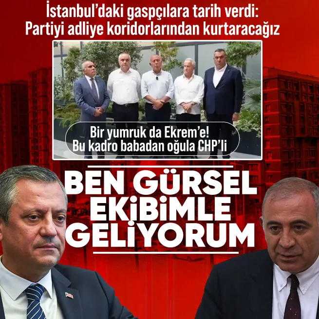 Gürsel Tekin pazartesi günü CHP İstanbul il binasına gideceğini açıkladı | Video yayımladı: CHPyi adliye koridorlarından kurtaracağız