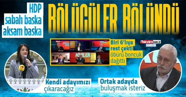 HDP kendi arasında bölündü! Pervin Buldan "kendi adayımız" dedi Saruhan Oluç onu yalanladı