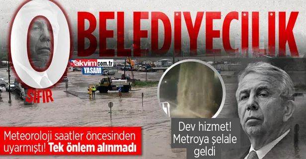 Ankara'yı sel götürdü | Meteoroloji saatler önce uyarmıştı! Vatandaşlardan Yavaş'a büyük öfke