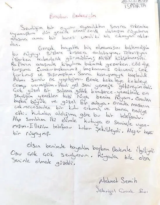 SON DAKİKA: Başkan Erdoğan'ın iftar yaptığı çocuklardan Mehmet Semih o anları anlattı: Rüyalarım gerçek oldu-5