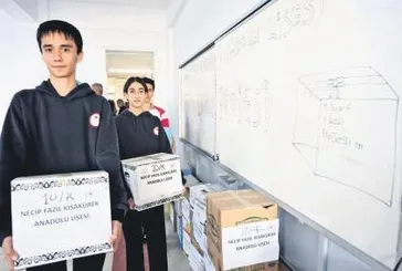 Küçük yüreklerden büyük hediyeler