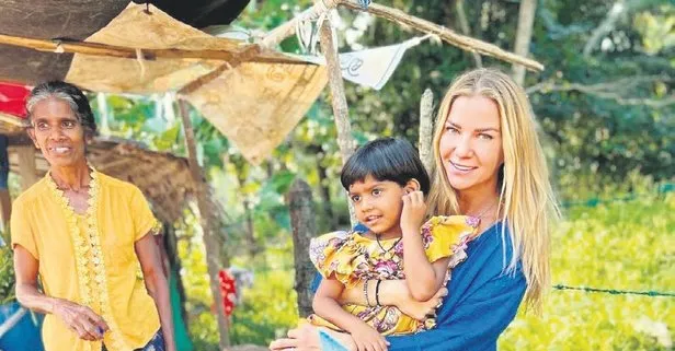Sri Lanka macerası! Ivana Sert, eşi Sezer Dermenci ile dünyayı gezmeye doyamıyor