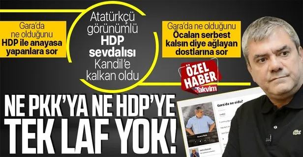 Köşe yazısında Gara şehitleri üzerinden hükümete saldıran Yılmaz Özdil PKK’ya ve ortağı partilere tek kelime etmedi