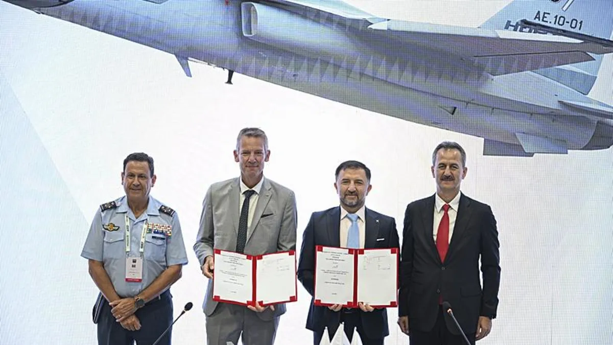 TUSAŞ ve Airbus arasında HÜRJET'in anlaşması: İmzalar atıldı
