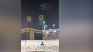 Ebabil kuşları Kâbe-i Muazzama’yı gökyüzünden tavaf etti