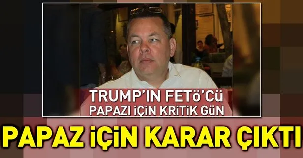 Rahip Brunson davasında karar çıktı