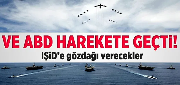 Amerikan uçakları Irak’ta devriyeye başladı