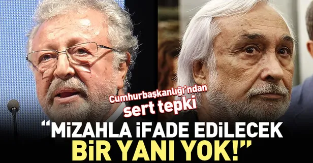 Son dakika: Cumhurbaşkanlığı'ndan 'Metin Akpınar ve Müjdat Gezen' açıklaması