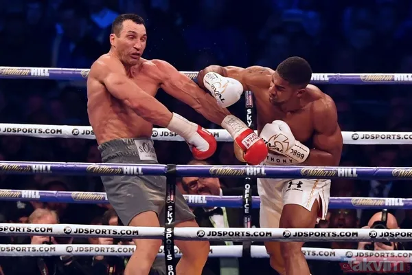 Anthony Joshua - Wladimir Klitschko maçı nefes kesti! - 23