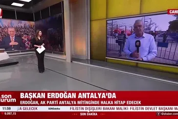 Başkan Erdoğan Antalya'da!