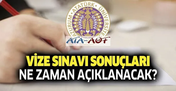 ATA AÖF sınav sonuçları ne zaman açıklanacak?
