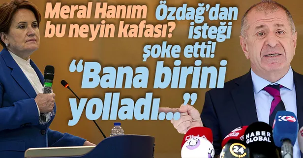 SON DAKİKA: İYİ Partili Ümit Özdağ: Meral Akşener, bana birini yollayıp parti kurmamı istedi
