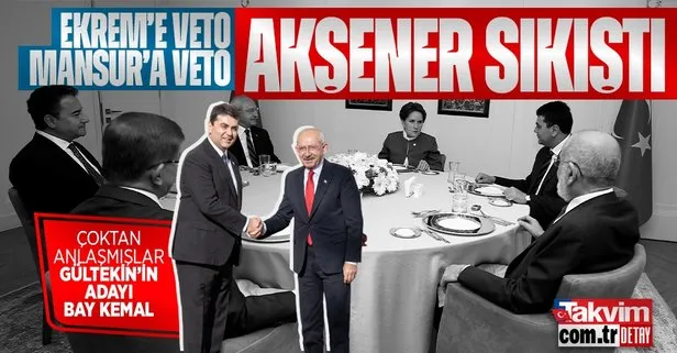 Gültekin Uysal’dan Ekrem İmamoğlu ve Mansur Yavaş’a veto! Kemal Kılıçdaroğlu’nu işaret etti... Meral Akşener düşünsün!