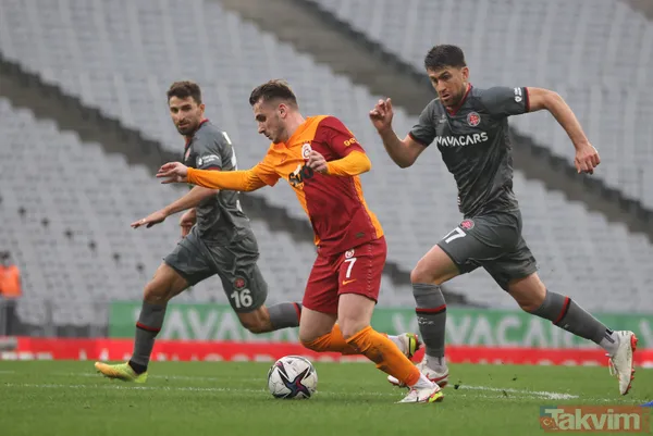 Aslan 'Gümrük'e takıldı! (Fatih Karagümrük 1-1 Galatasaray I MAÇ SONUCU ÖZET) - 9