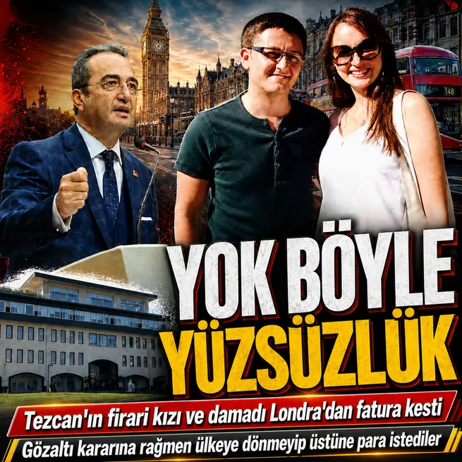 Yok böyle yüzsüzlük! Bülent Tezcanın kızı ve damadı gözaltı kararına rağmen ülkeye dönmeyip üstüne para istediler