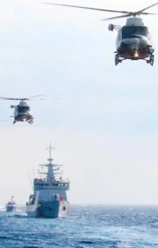 Doğu Akdeniz’de gövde gösterisi